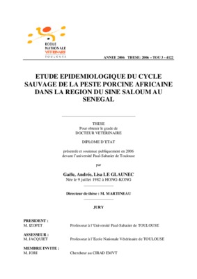 etude epidemiologique de la grippe porcine Book