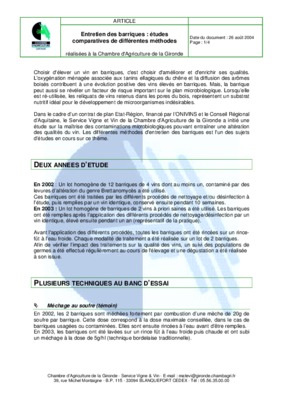 barriques Book