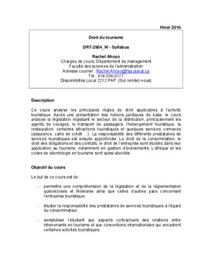 syllabus droit Book