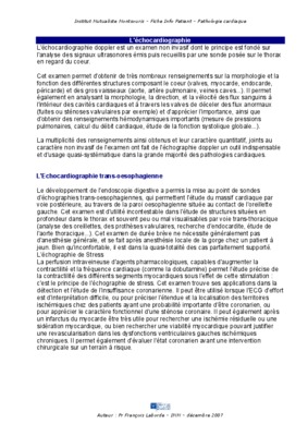 echocardiographie Book