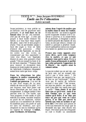 emile ou l_education de rousseau Book