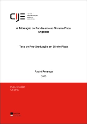 sistema tributario angolano Book