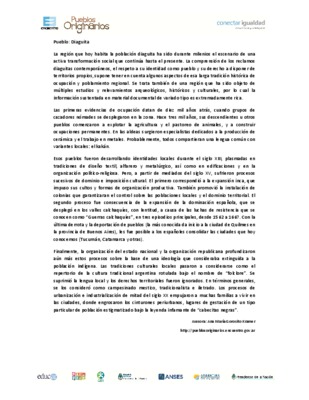 diaguita Book