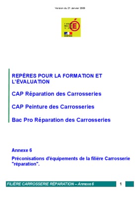 corrige epreuve ep1 cap reparation des carrosseries Book