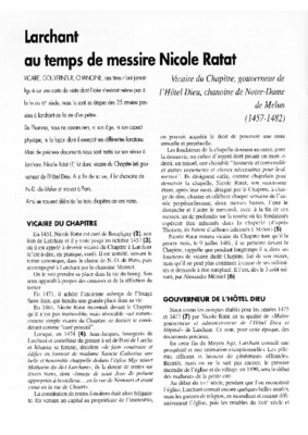 larchant Book