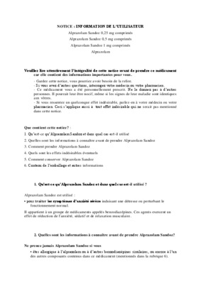 alprazolam Book