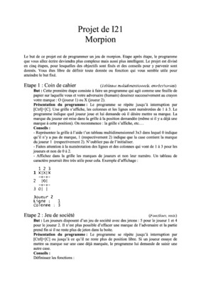projet etape Book