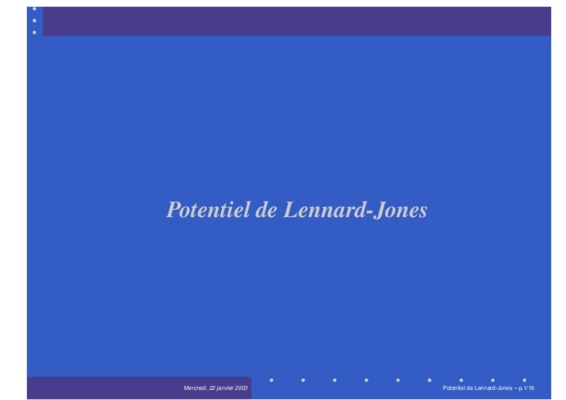 lennard jones Book