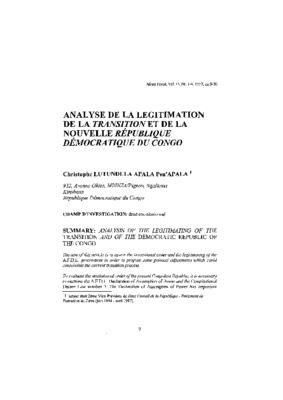de legitimation Book