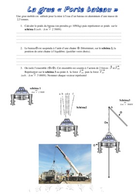 grue sur pont de bateau Book