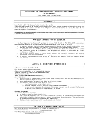 logement foyer Book