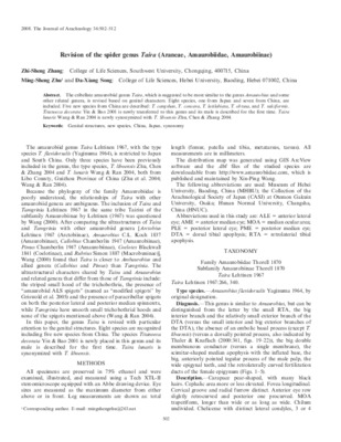 amaurobiidae Book
