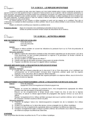 schemebilan reflexe myotatique 8 Book