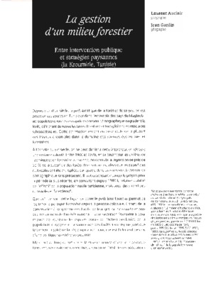 recreatif milieu forestier Book