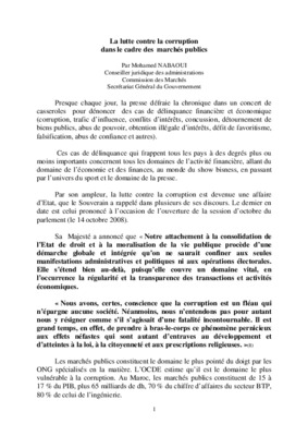marches publics et lutte contre l acorr Book