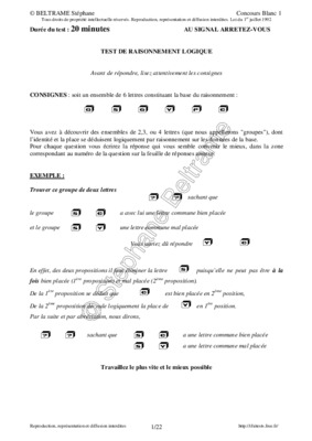 corrections tests psychotechniques ifsi Book