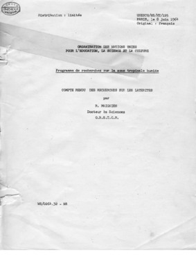 les laterites route Book