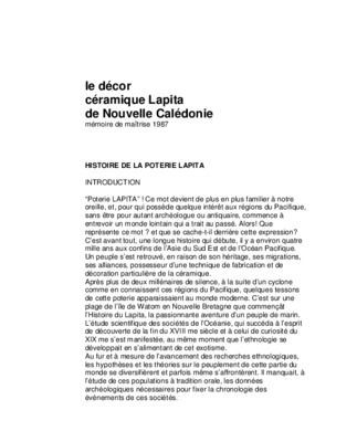 lapita Book