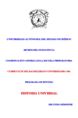 examen de historia universal secundaria Book