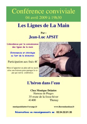 les lignes de ma main Book