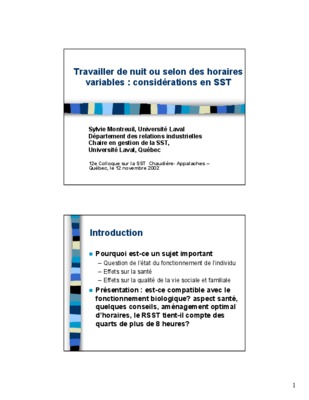 travailler la nuit Book