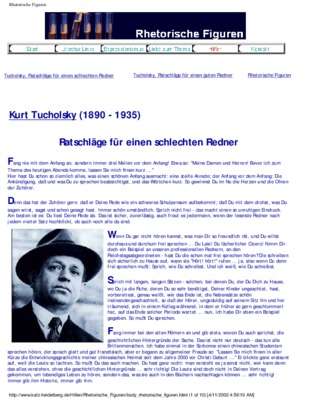 tucholsky Book
