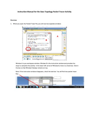 activy topology and instruction Book