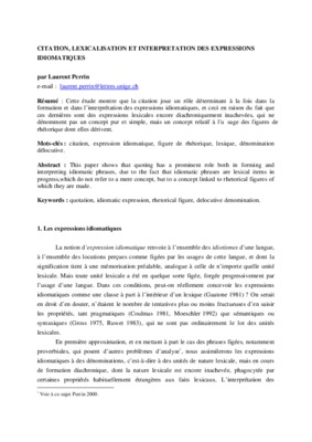 lexicalisation Book