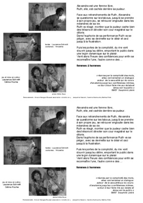 la femme cachee Book