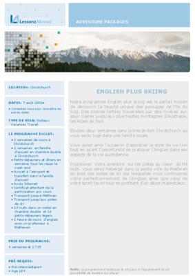 skiing Book