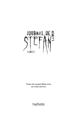journal de stefan tome 3 Book