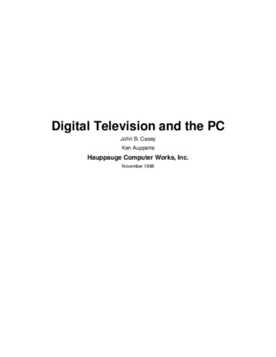 hauppauge t 500 Book