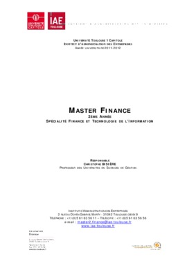 syllabus finance Book