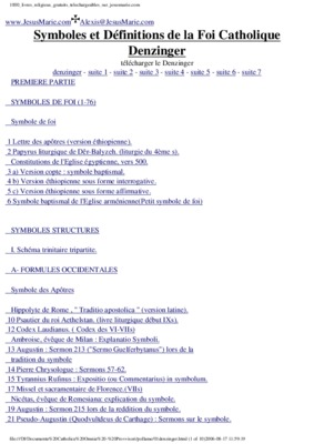 denzinger 75 Book