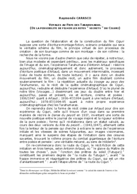 origine motrice selon roland carasco Book