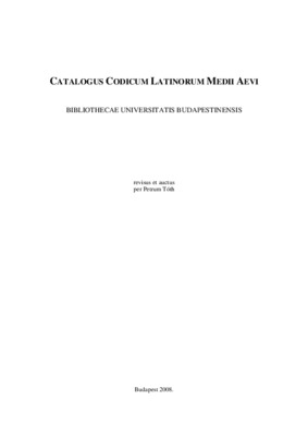 latinorum Book