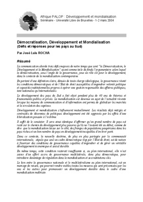 democratisation Book