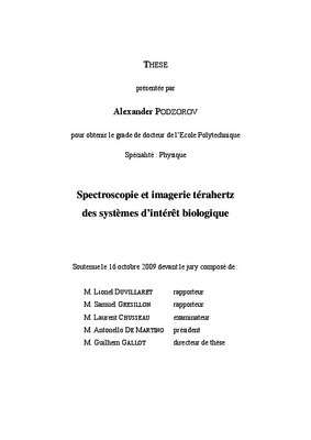 imagerie securite terahertz Book