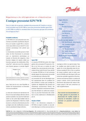 pressostat danfoss kp5 Book