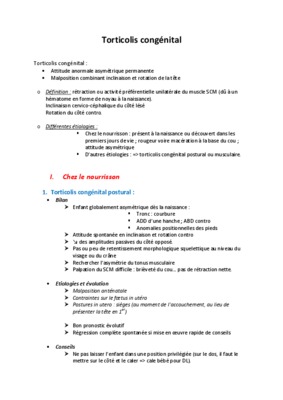 torticolis pediatrie kine Book