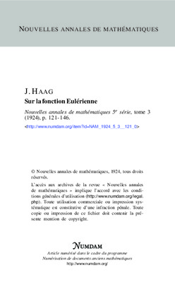 fonction eulerienne Book