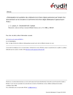 bioevaluation marine Book