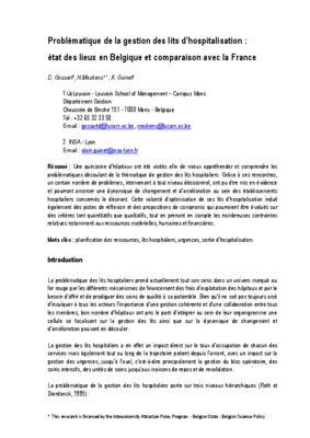 gestion de hospitalisation Book