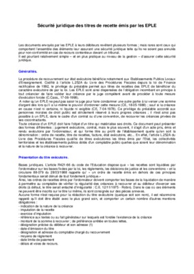 registre de securite eple Book
