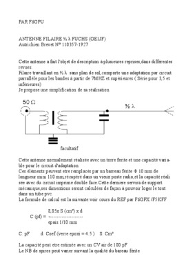 antenne filaire exercice corrige Book