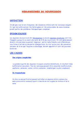 hemangiomes Book