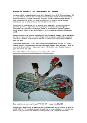 parrot ck 3100 lcd Book