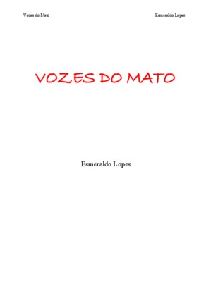 vendo vozes Book