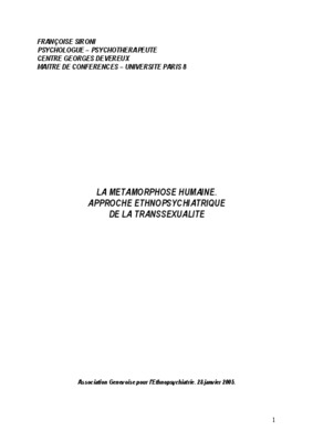 ethnopsychiatrique Book
