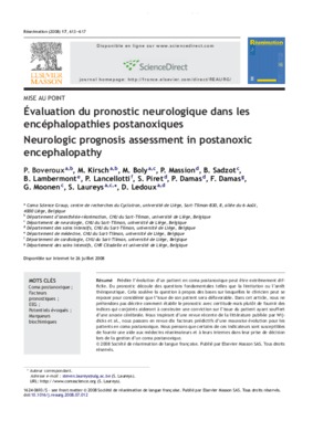 evaluation neurologique Book